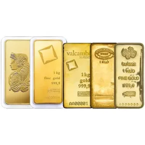 1 Kilo Gold Bar (Varied Condition, Any Mint)