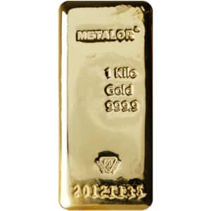 1 Kilo Metalor Gold Bar