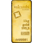 1 Kilo Valcambi Cast Gold Bar
