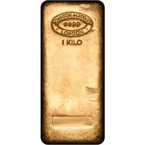 1 Kilo Johnson Matthey Gold Bar