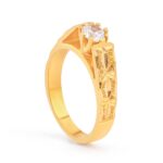 22 Carat Gold Engagement Ring