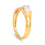 22 carat Gold Cubic Zirconia Ring Size N