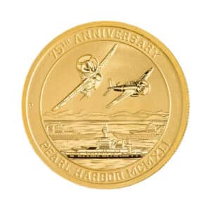 1/10 oz. Pearl Harbor Gold Coin